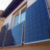 Fassaden WInter eigenverbrauchsoptimierte Solar Modul Photovoltaik senkrecht Balkon