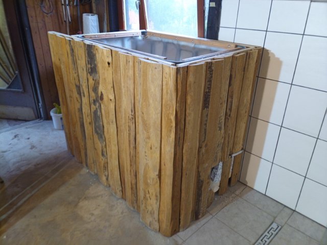 IBC Tauchbecken Kaltwasserbecken Regentank Sauna Faßsauna