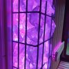 Sauna Gartenhaus IBC Tauchbecken Kaltwasserbecken Selbstbau selber machen DIY Fasssauna Bausatz salzlampe kristalllampe Glasbrocken Saunalampe LED RGB