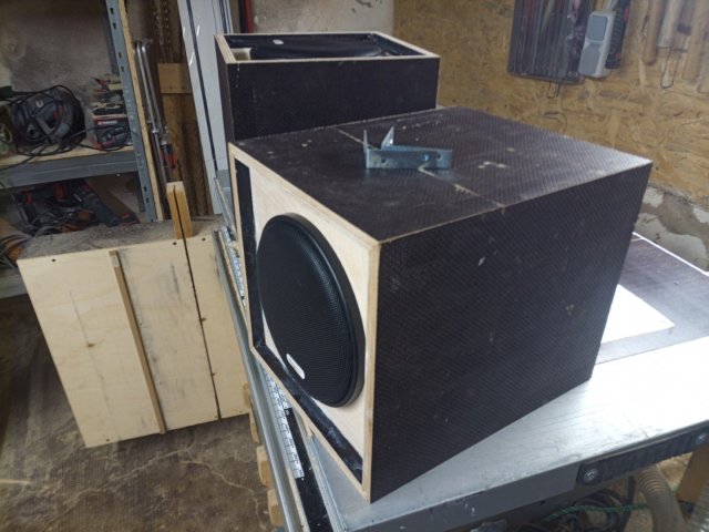 Lautsprecher geschlossen closed coax koax 170mm mdf birke multiplex siebdruck mpx