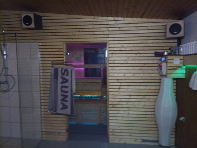 Bild von Sauna Lautsprecher Musik