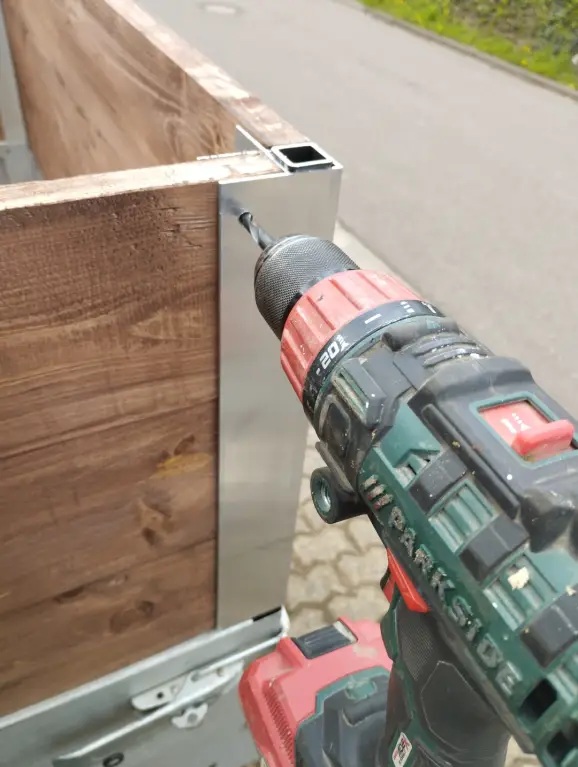 Böckmann TPV TL-EU2 Anhänger Bordwand Umbau Holz günstig Brennholz Schotter