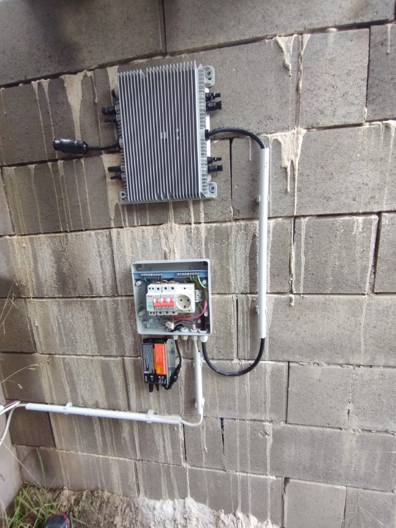 Gabionen Photovoltaik Glas LED Solar Zaun
