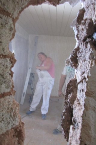 Bild von Mauerdurchbruch