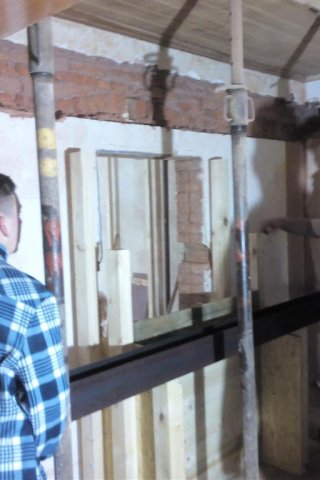 Bild von Holzkonstruktion