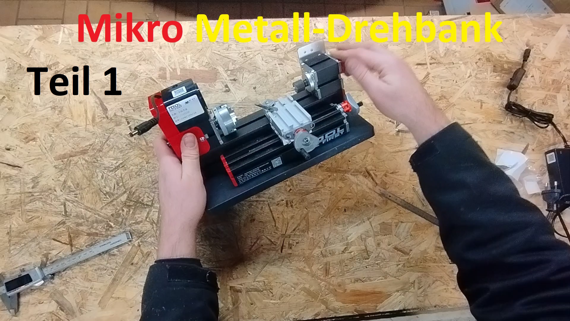 Mini Metall Drehmaschine Drehbank CNC China 24W 20W 36W Titelbild