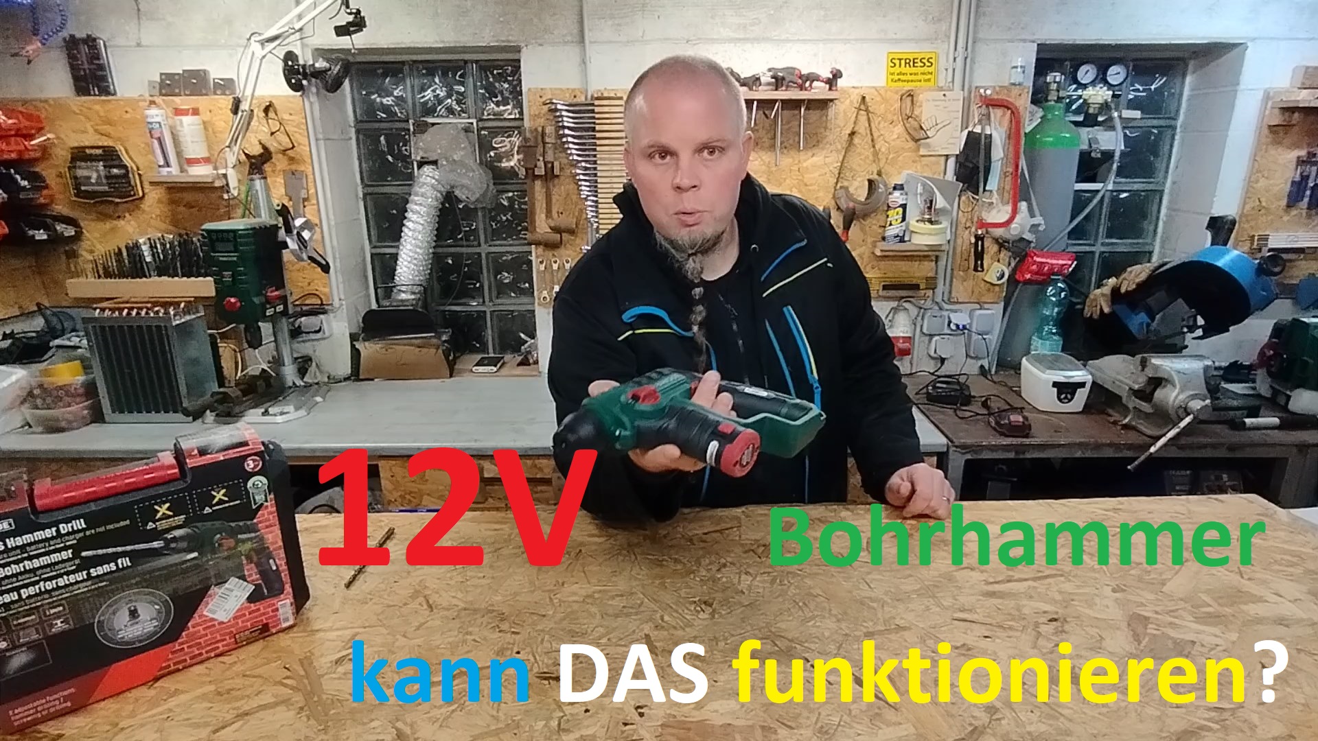 PARKSIDE 12V Akku Bohrhammer PBHA 12 Titelbild