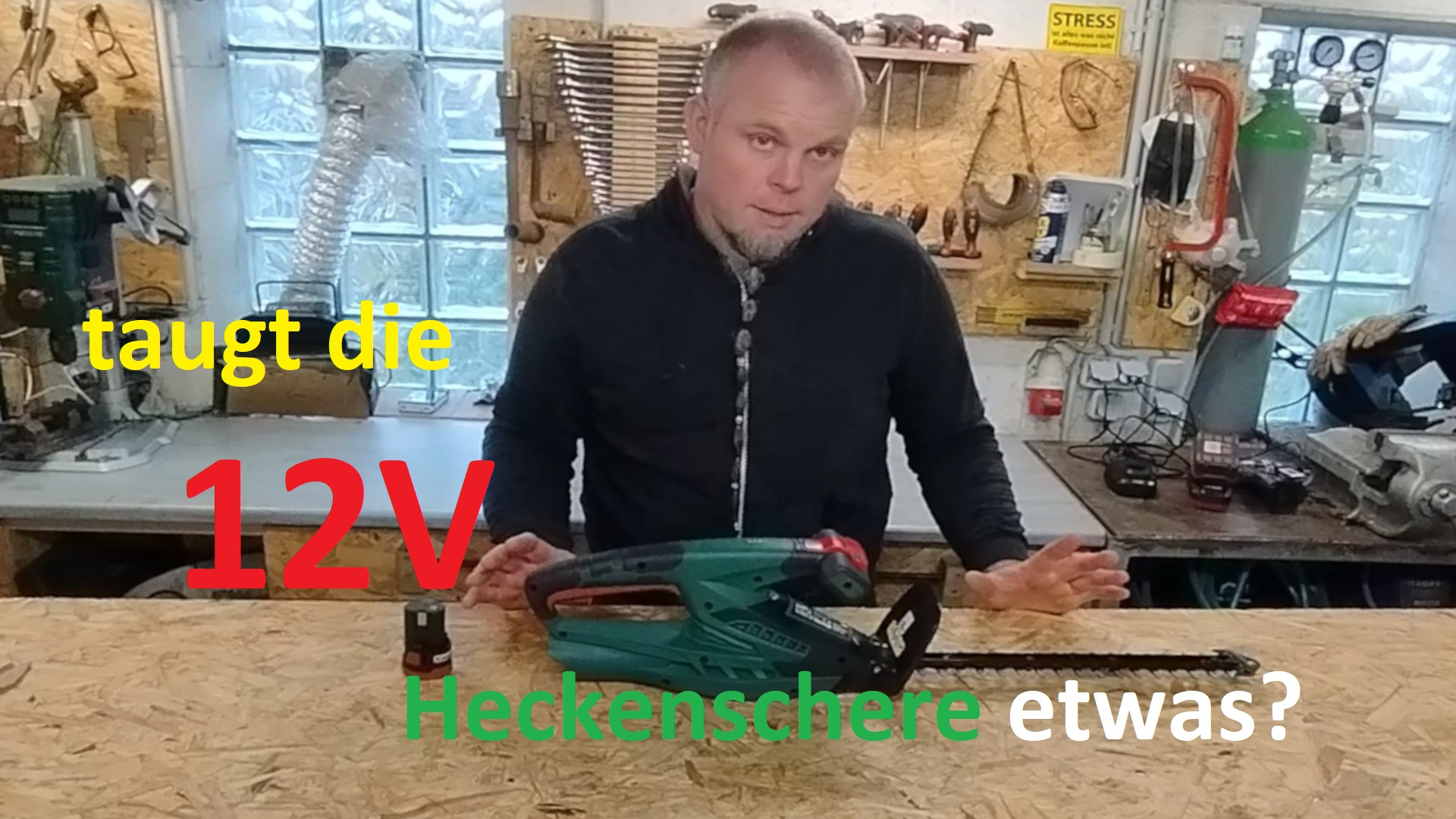 PARKSIDE 12 V Akku Heckenschere PHSA 12 Titelbild