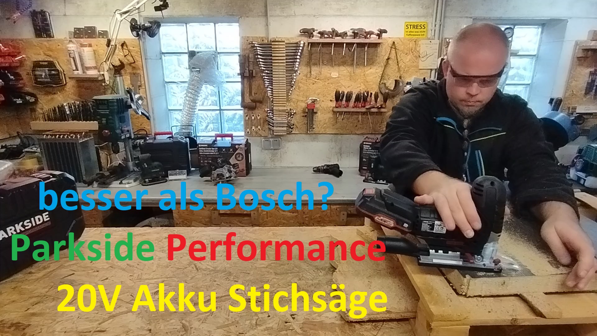 PARKSIDE PERFORMANCE 20 V Akku Stichsaege PSSPA 20 Li Titelbild