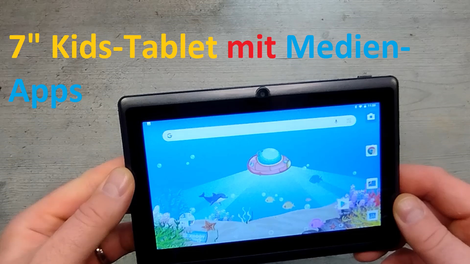 Kids Kinder Tablet XGody T702 Android 9.0 01